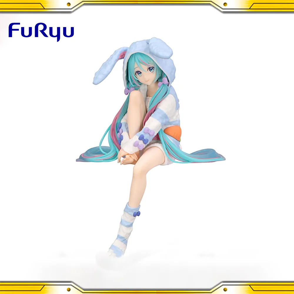 オリジナルフリュー-vocaloid-初音ミクウサギの耳パジャマ-pvc-アニメフィギュアアクションフィギュア模型玩具グッズギフト