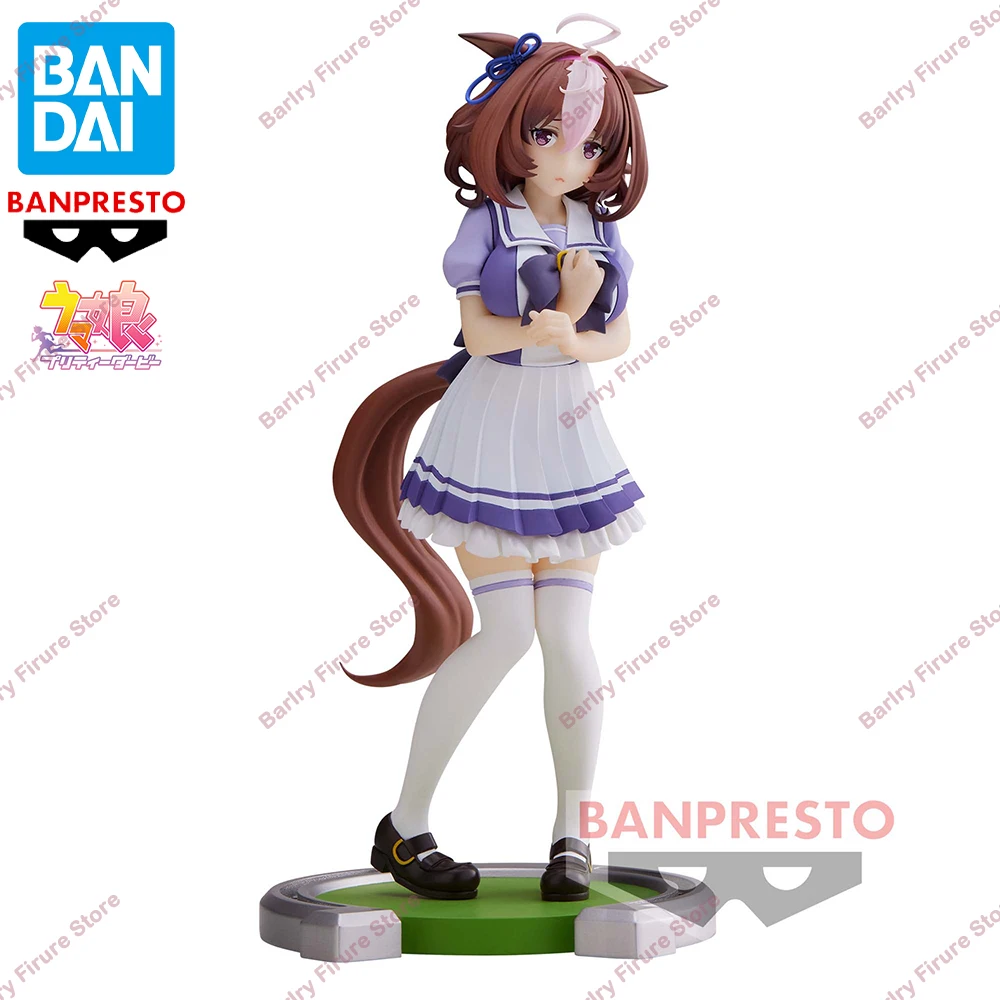 Original véritable BANDAI BANPRESTO Uma Musume joli Derby Meisho Doto Anime Figure en boîte Premium Table ornement modèle jouets cadeaux