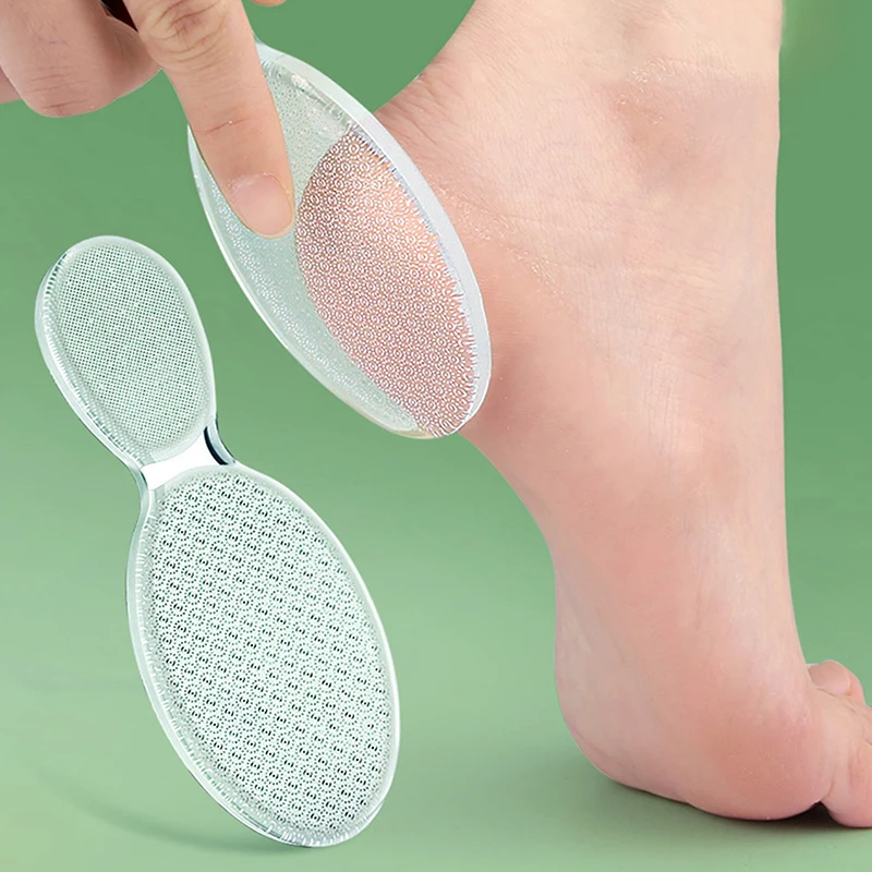 1pc Nano Glass Double-sided Foot Rasp Heel File Hard Dead Skin Callus Remover Exfoliating Pedicure Care Foot File Tool