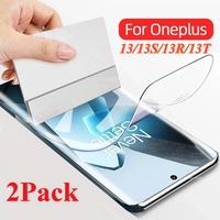 2Pack Full Coverage Soft Hydrogel Film for OnePlus 13R 12R 11R 10R 9R 8T 9RT 5G 9 10Pro 10T 7T Pro 6T 13S 13T HD Protection Film