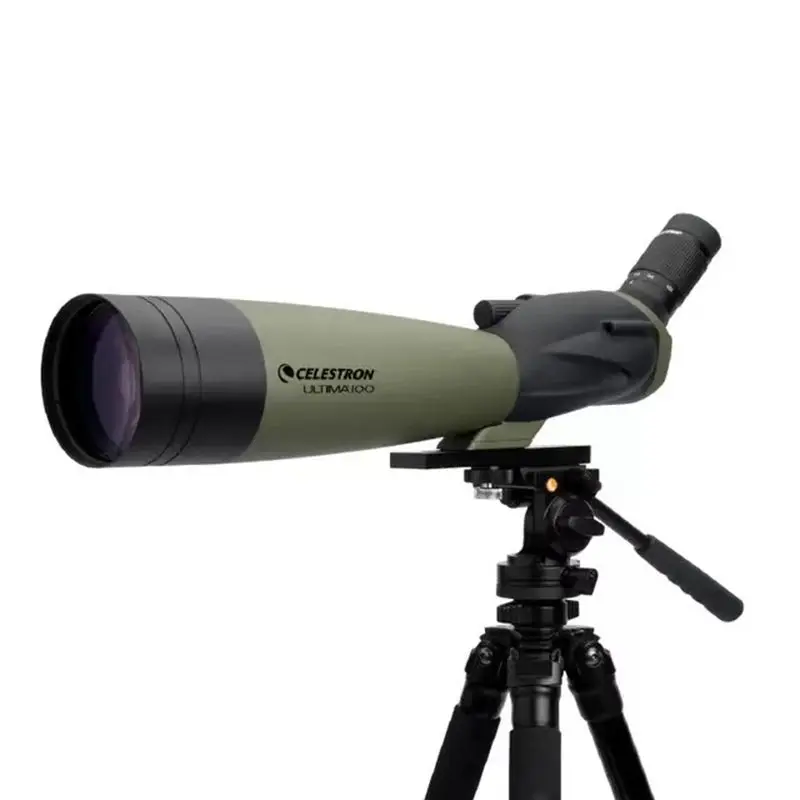 

Celestron Ultima 100 22-66x100mm Spotting Scope Groothoek Zoom Oculair Multi-Coated Water En Nevelvrije Bak-4 Monoculairen