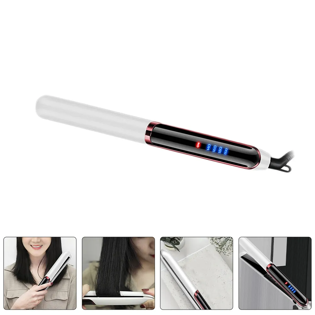 

Портативный выпрямитель-плойка 2-в-1 для волос, быстрый нагрев, пластиковый, дорожный, паровой, мини-стайлер для укладки волос для женщин