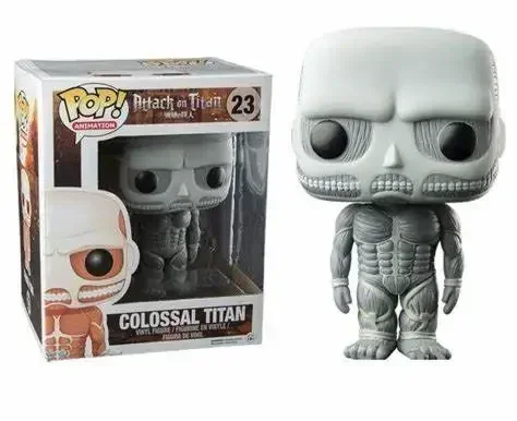 NIEUWE Funko Pop Attack On Titan BATTLE Levi # 1169 235 #   KONINGIN HISTORIA 1170 #   COLOSSAL TITAN # 23 # Actiefiguren verzamelspeelgoed 233