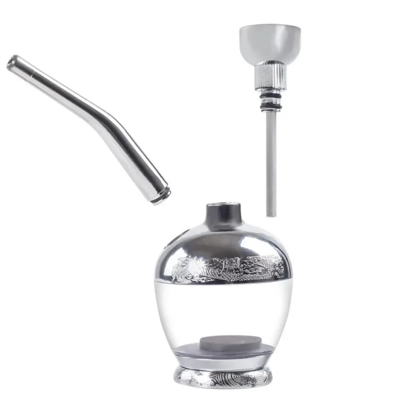 1pc Home Filter Mini Hookah Filter Water Smoking Pipe Tar Tobacco Cigarette Cigar Risn Material Tube Holder