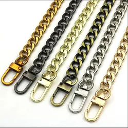 Steel Bag Chains 9mm Detachable Replacement Purse Chain, Bag Belts Straps for Handbags Handle Accessories Shoulder Crossbody