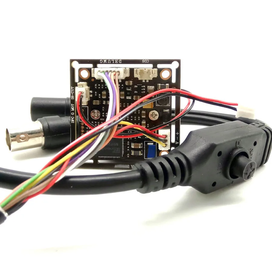 PU`Aimetis 2MP 1080P 4 em 1 AHD 360 Graus Fisheye Panorâmica HD CCTV Módulo de Câmera de Vigilância 2000TVL 5MP 1.8mm Lente ODS Cabo