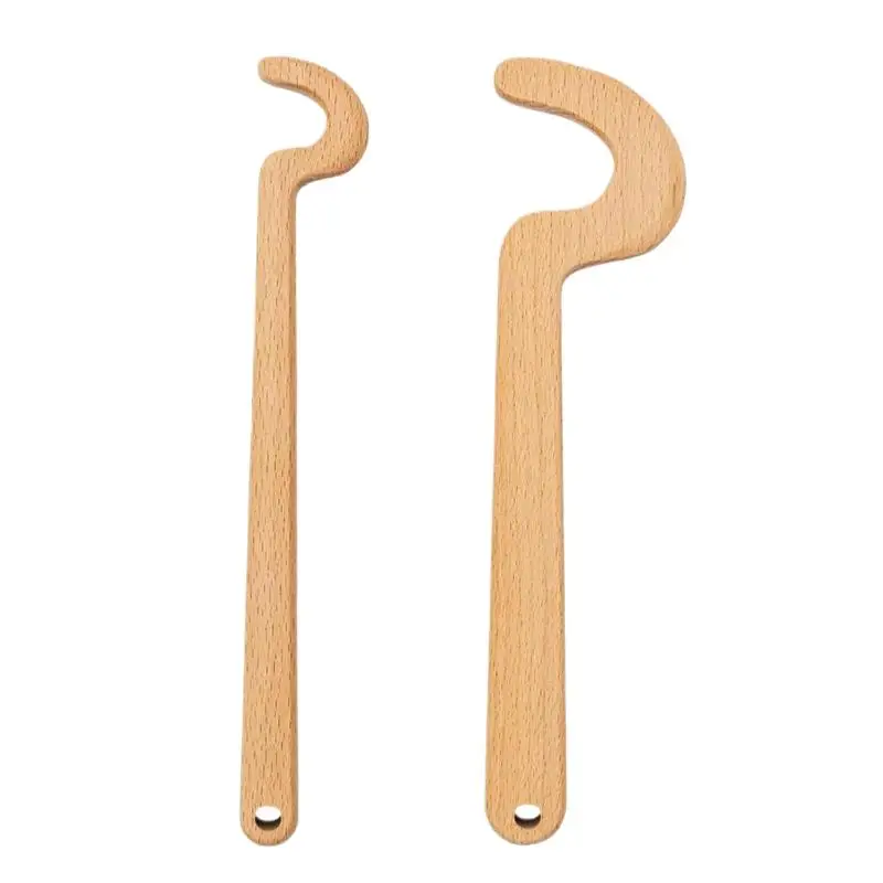 Töpferwerkzeuge, Holzgriff, langer, länglicher Topf, Hilfsmittel für Keramikflaschen, DIY-Handwerkzeug, längliches, glattes Modellierwerkzeug – Detail 11