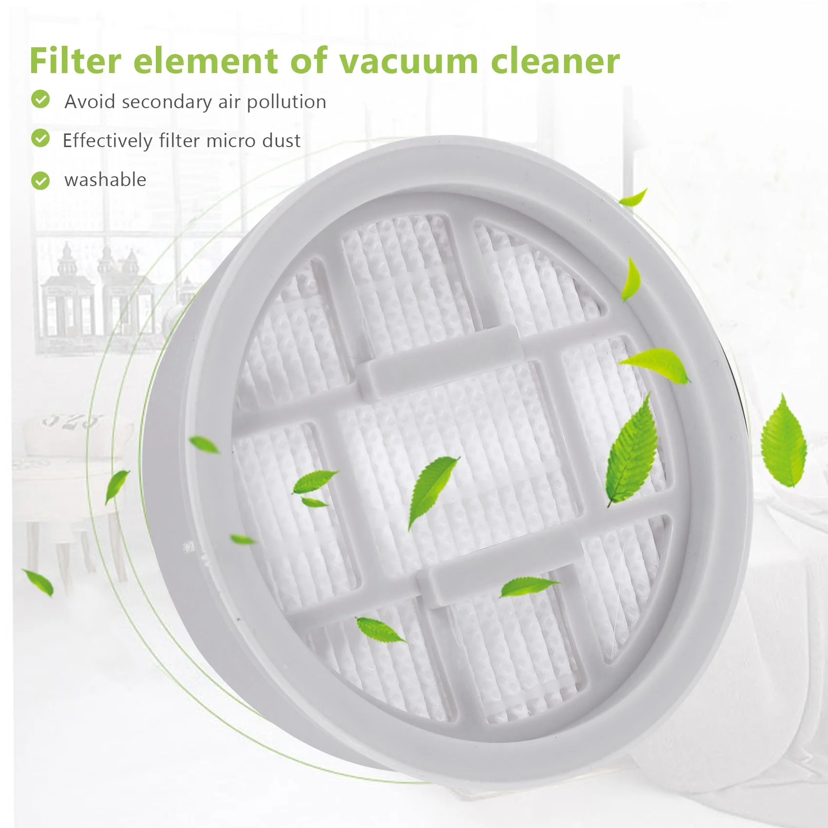 

ABKJ-Handle Vacuum Cleaner Hepa Filter For Xiaomi Deerma VC20S VC20 Handle Vacuum Cleaner Parts Accessories Filter