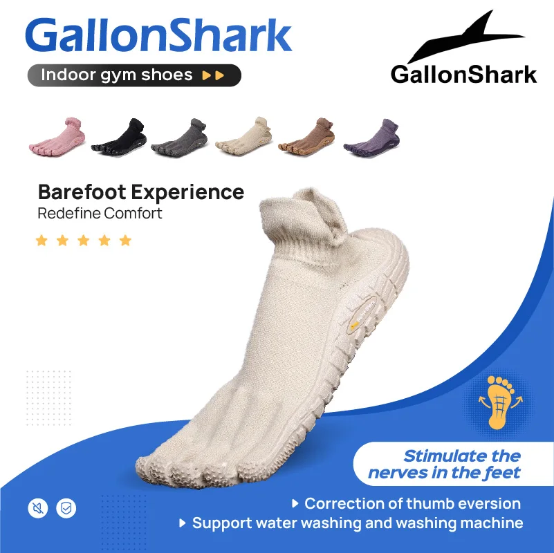 Five-finger shoes, quick-drying shoes, yoga fitness outdoor shoes, casual sports shoes, soft-soled shoes, five-finger split shoe