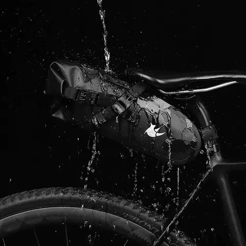 Imagen 2 del producto Rhinowalk-Bolsa para SILLÍN de bicicleta, asiento trasero impermeable para bicicleta de 1,5l/2,5l/4L, bolsa trasera para maletero de bicicleta, equipaje pequeño