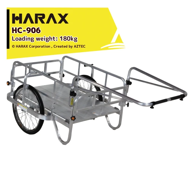 Aluminum light weight durability utility tent folding trailer