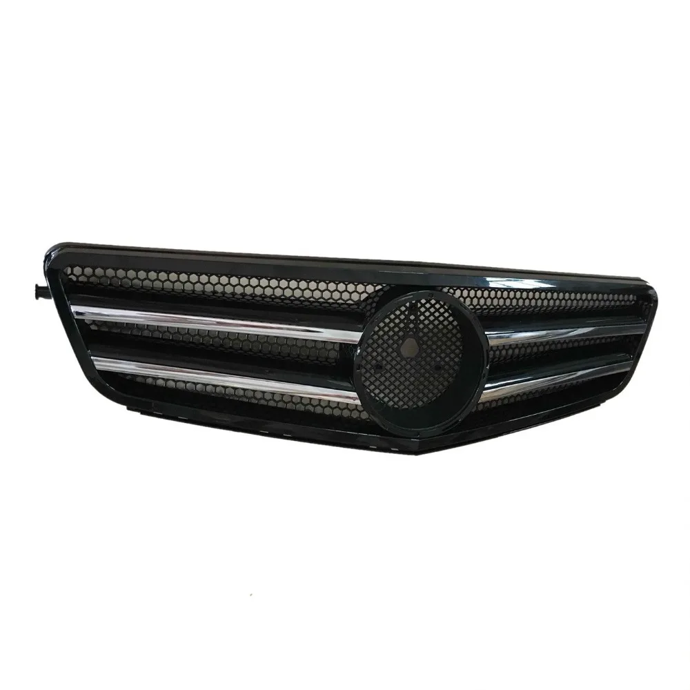 Brand New Black Front Hood Kidney W/Moulding Grille  Grills For Mercedes Benz W204 CL C-CLASS 2006-up