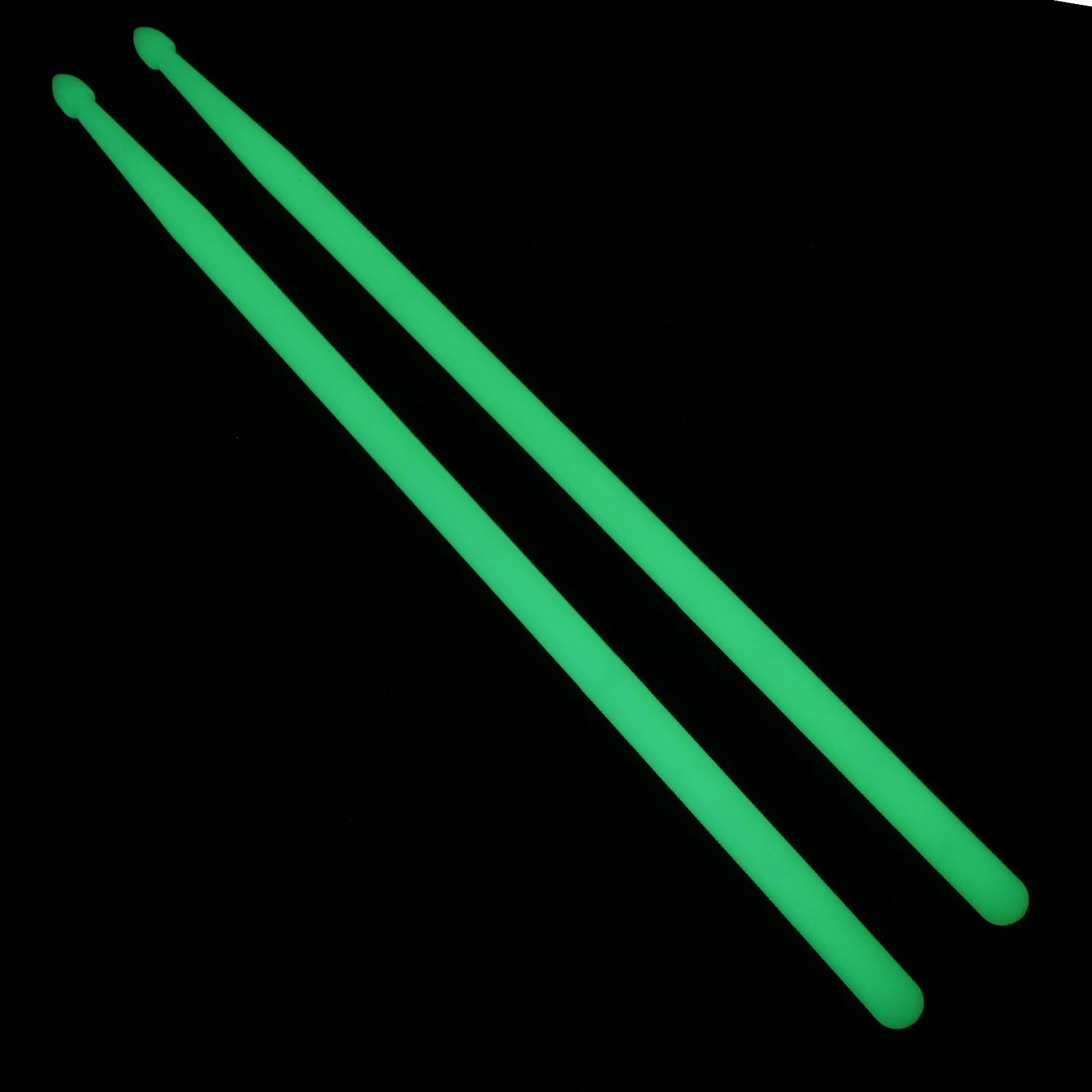 

2 Pcs Luminous Drum Sticks Night Glow Walnut Sound Round Smooth Body Cool Colorful Craft Durability Practical Long Lasting