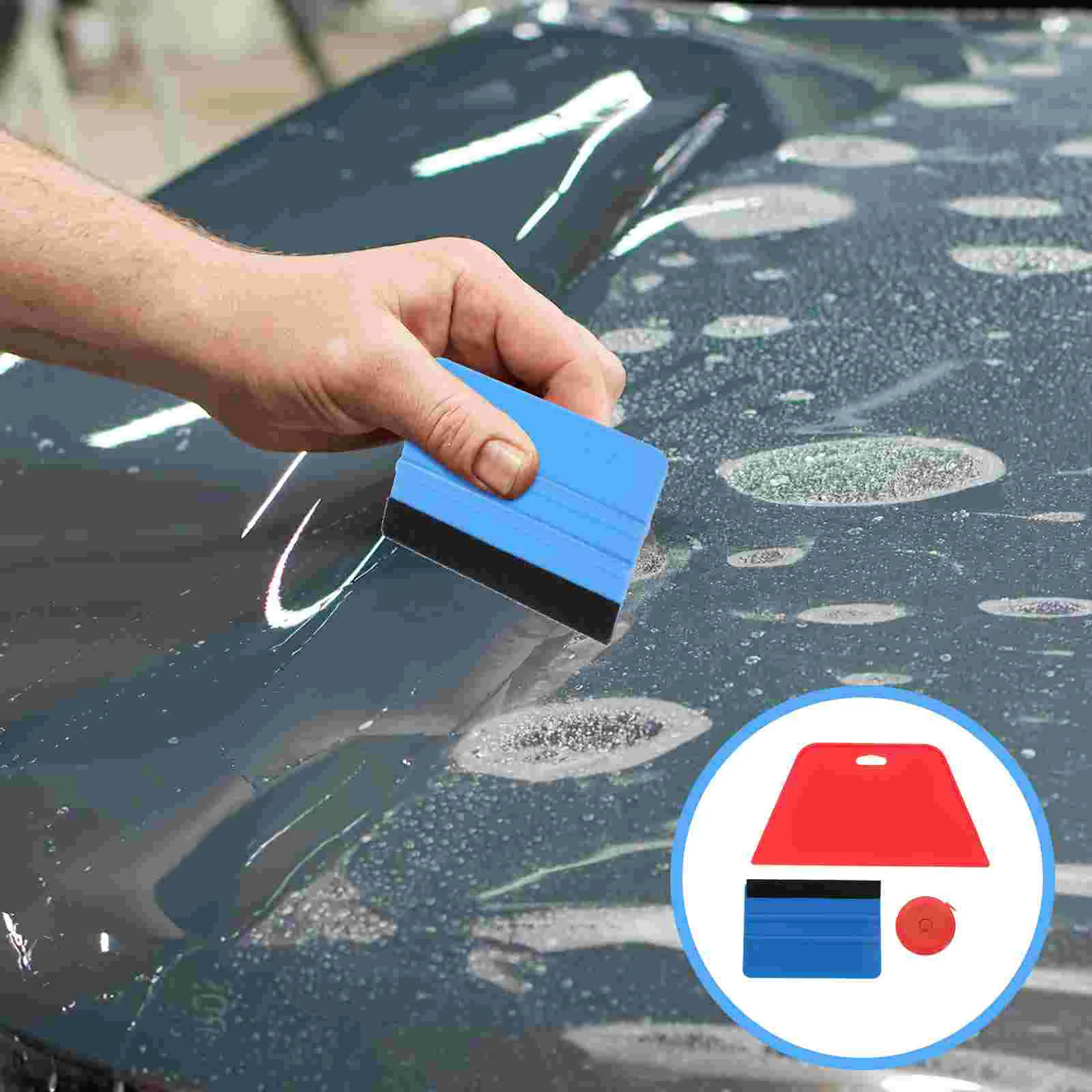 Wallpaper Sticker Tool Peel and Tools Smoothing Smoother Kit Squeegee for Suite Installation