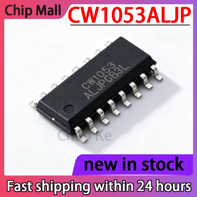 5PCS CW1053ALJP SMD SOP-16 Lithium Battery Protection Chip