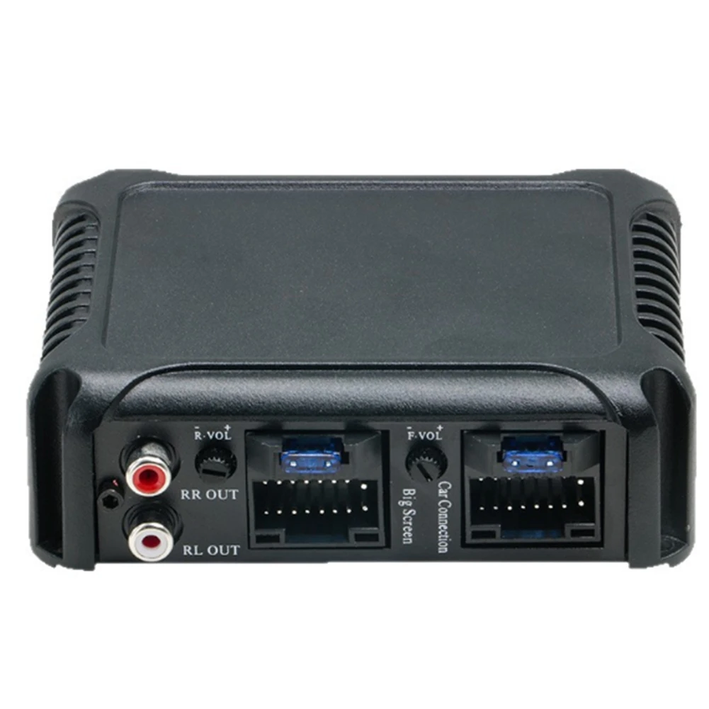 

【A43M】Car Audio DSP Digital Processor 4 Way Amplifier High Quality Class AB Aluminum Speaker Subwoofer Amplifier