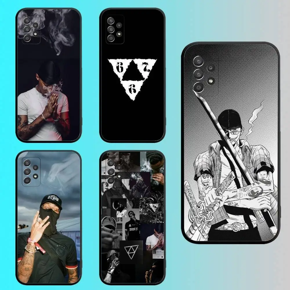 

F-Freeze Corleone 667 Rapper Phone Case For Samsung S 25,24,23,22,30,21,10,9,Ultra,Plus,Lite,FE,4G,5G Black Soft Case