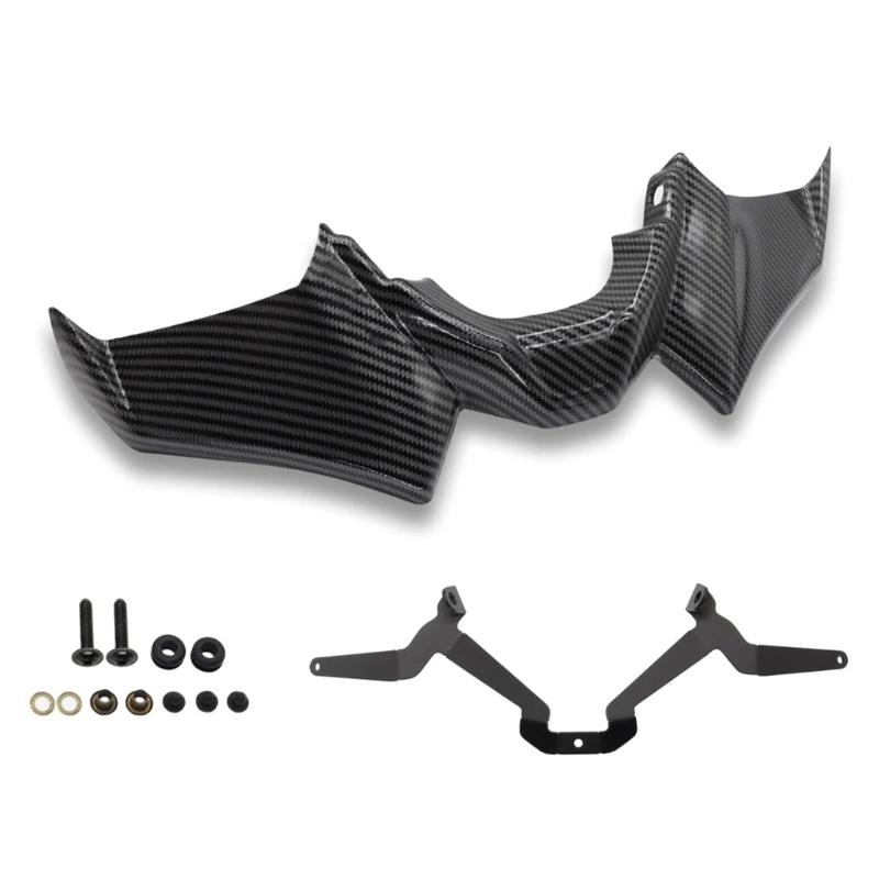 Motorcycle Sport Downforce  Front Spoilers for MT-07 Aerodynamic Wing Deflector Fairing Panel Replacement Fairing