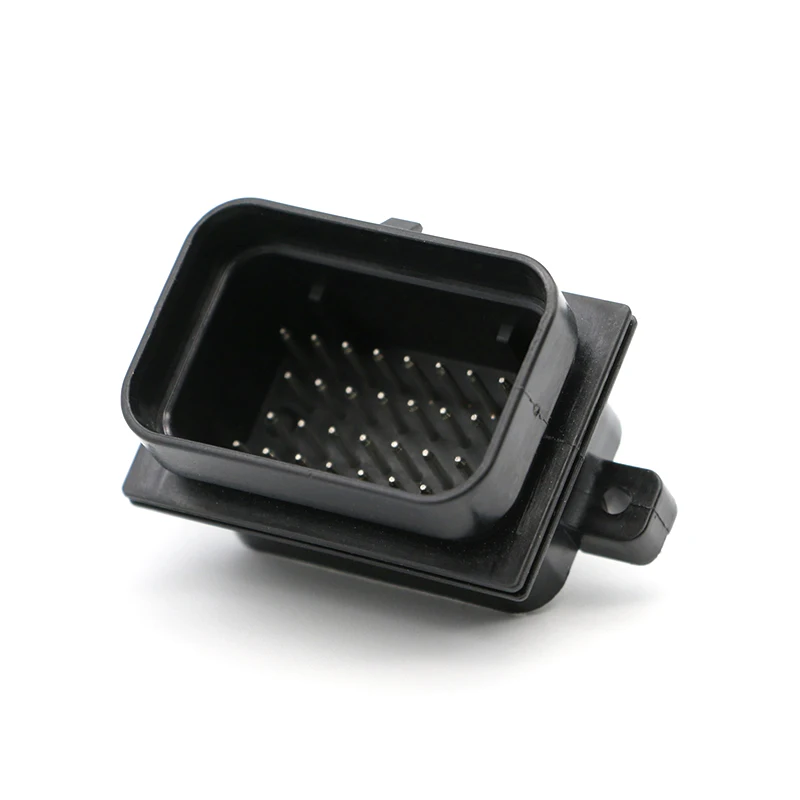 

2-6447232-4 Automotive waterproof connector 34pin4 card slot semi-gold plated straight pin seat harness connector