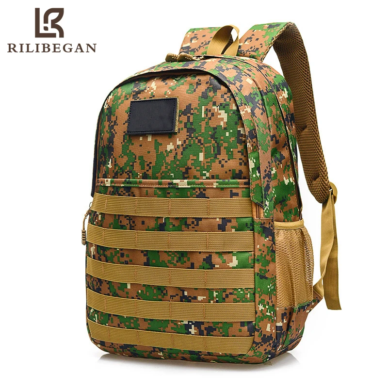 Camouflage Backpack Men Large Capacity Army Military Tactical Backpack Men Outdoor Travel Rucksack Bag Hiking Camping Backpack