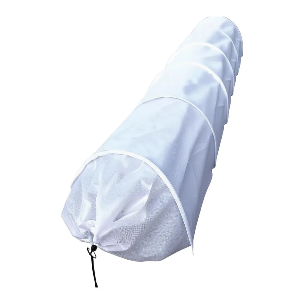 Foldable Garden Blanket with Integrated Arch Frame and Ground Stakes for Seasonal Plant Protection 3x10m 3x15m