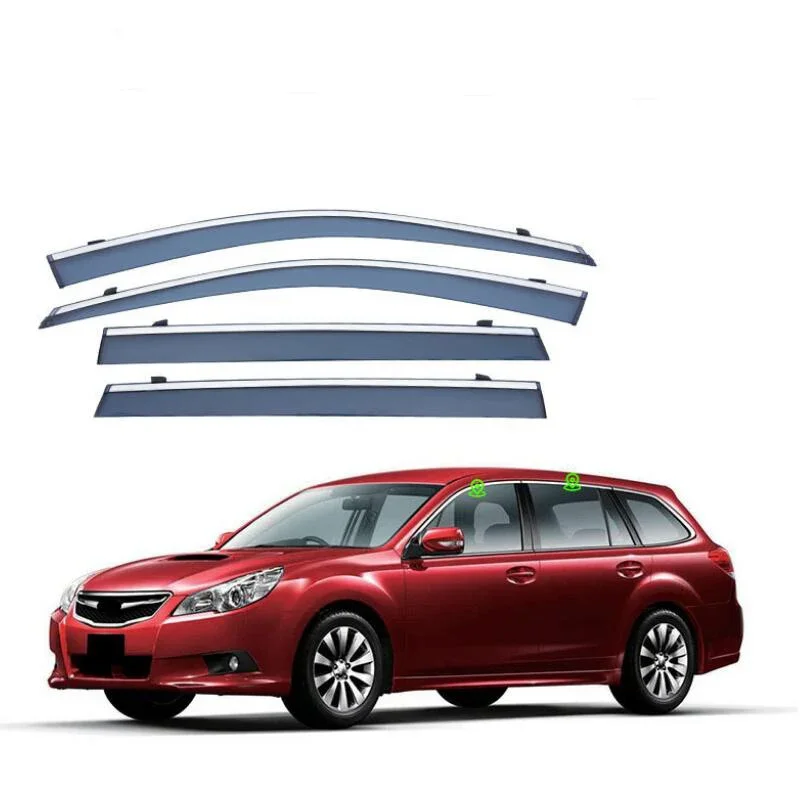 

Window Visor Side Window Deflector Rain Guard Awnings & Shelters For Subaru Legacy 2009 2010 2011 2012 2013 2014 2015 2016- 2021