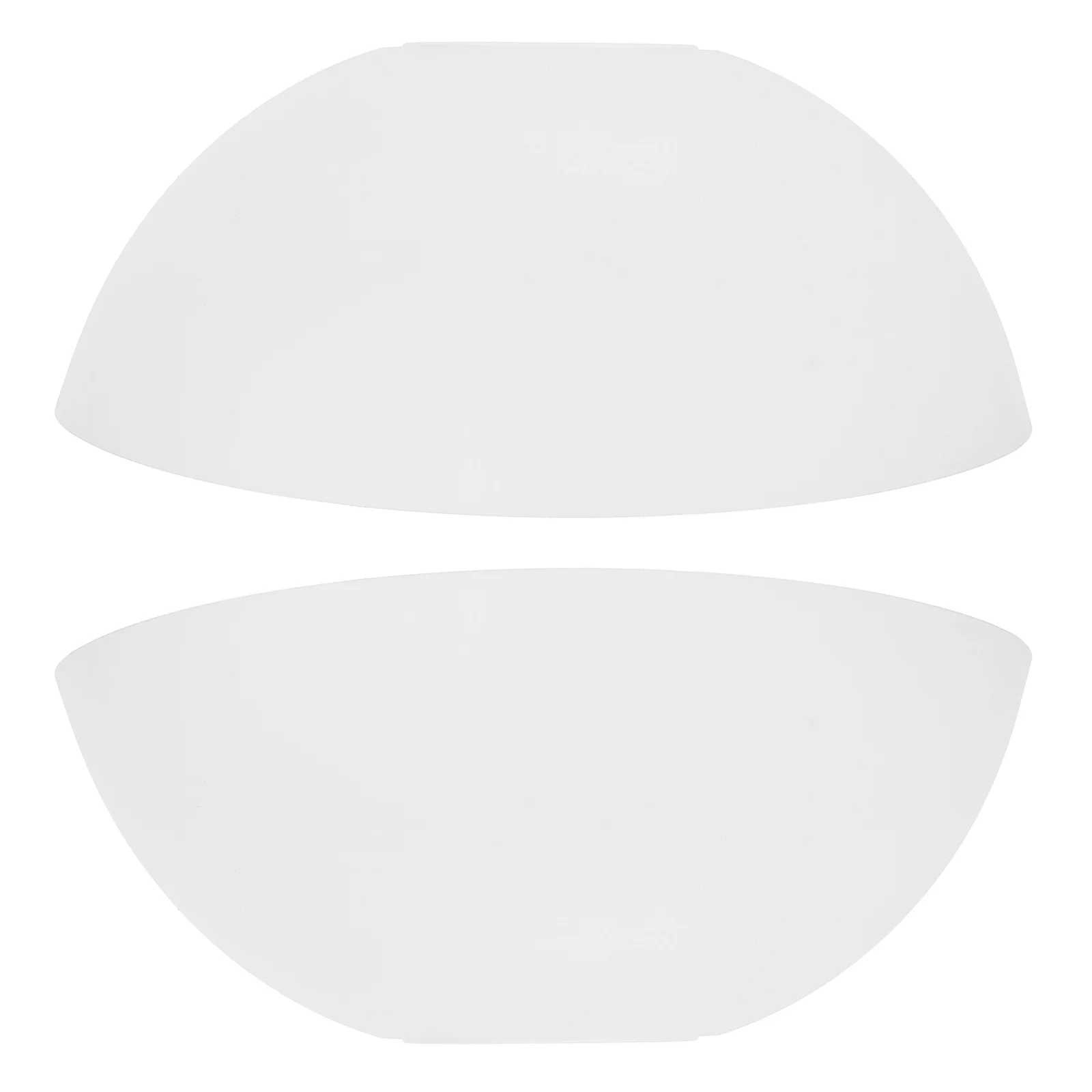 

2 Pcs LED Floor Lamp Plastic Lampshade Replacement Shades Cover Dome Light for White Bedroom Ceiling Baby