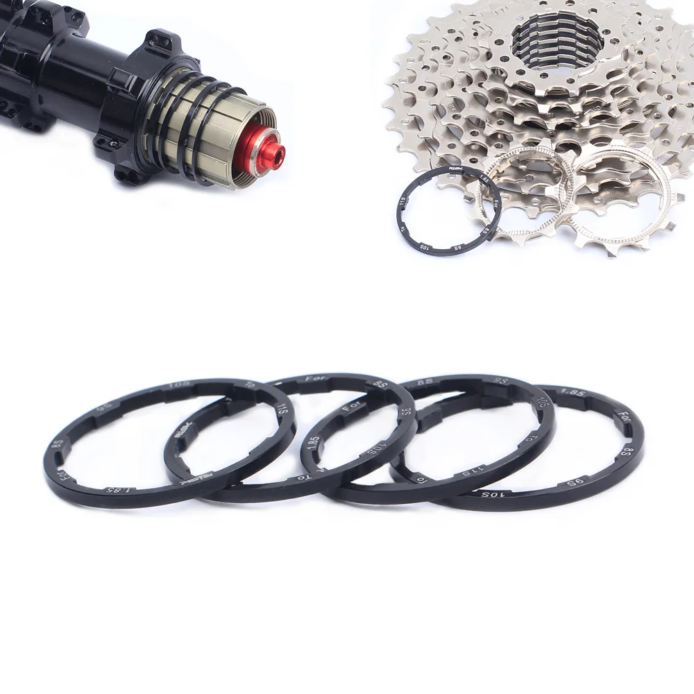 

Freehub 1/1.5/1.85/2/2.18/2.35 mm 10S 11S Flywheel Cassette Gasket Bottom Bracket Spacer Grooved Hub Washer Spacers