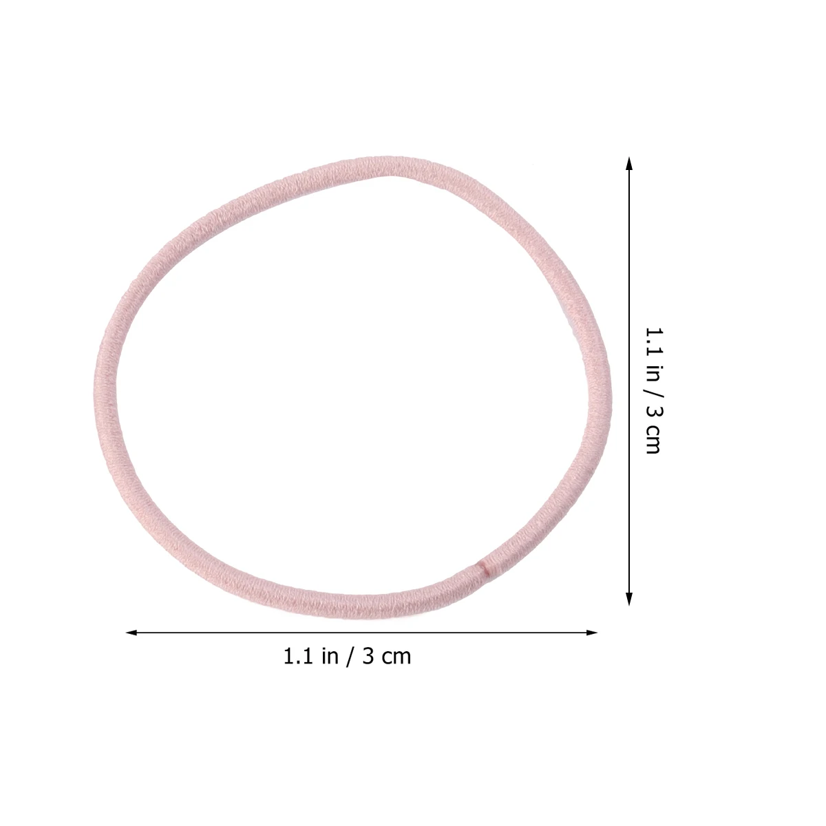 

2Pcs Hair Tie Ponytail Holder Simple Fashion Hair Rope Durable Elastic Band Suitable for Baby Girls Daily Wear