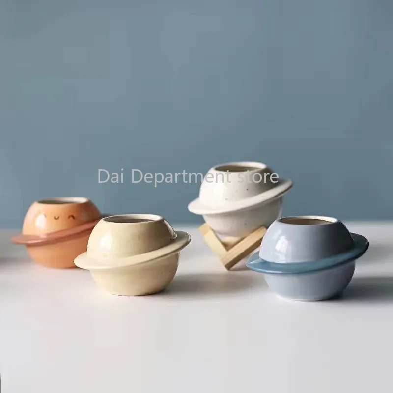 Mini ceramiczna doniczka na kwiaty zwierząt kciuk doniczka sukulent/kaktus wazon doniczka Bonsai pulpit dekoracji wnętrz