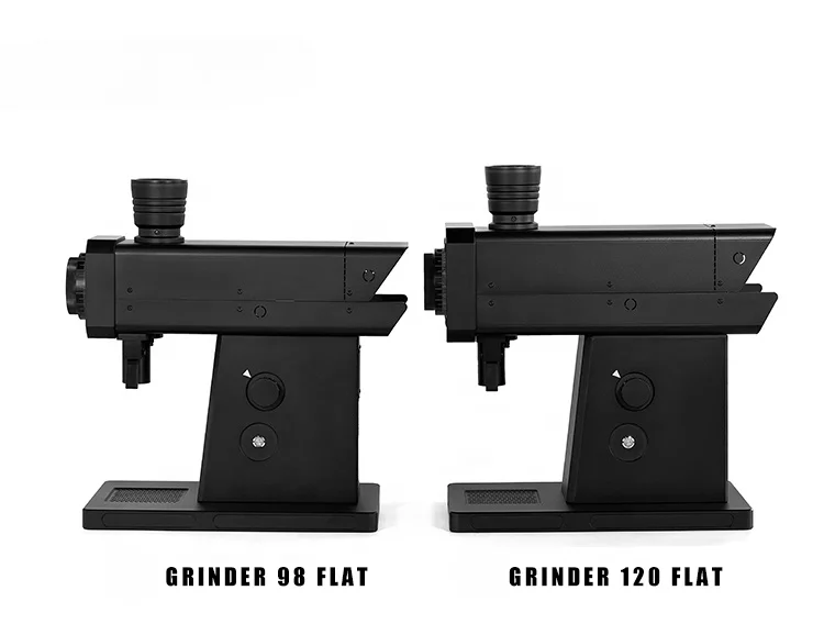 Najnowszy profesjonalny komercyjny domowy elektryczny młynek do kawy FM GRINDER 98 płaskie młynki do ziaren kawy 98mm ekspres do kawy
