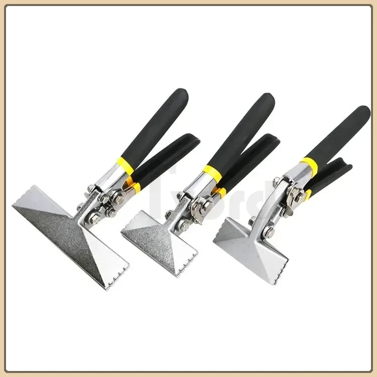 

Sheet Metal Bending Pliers Hand Seamer Wide Jaw Straight 80mm / Elbow 80mm/Straight 150mm Tools for Welding Clamps