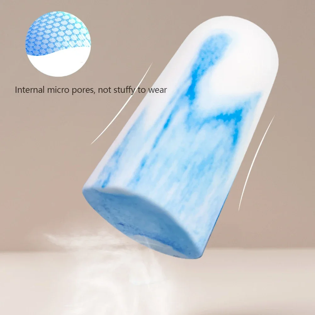 لينة رغوة الحد من الضوضاء سدادة الأذن ، الحد من الضوضاء سدادات الأذن ، والحد من الضوضاء ، وسدادات مدبب ، واقية للنوم ، والسفر ، 5 أزواج ، 10 قطعة #3