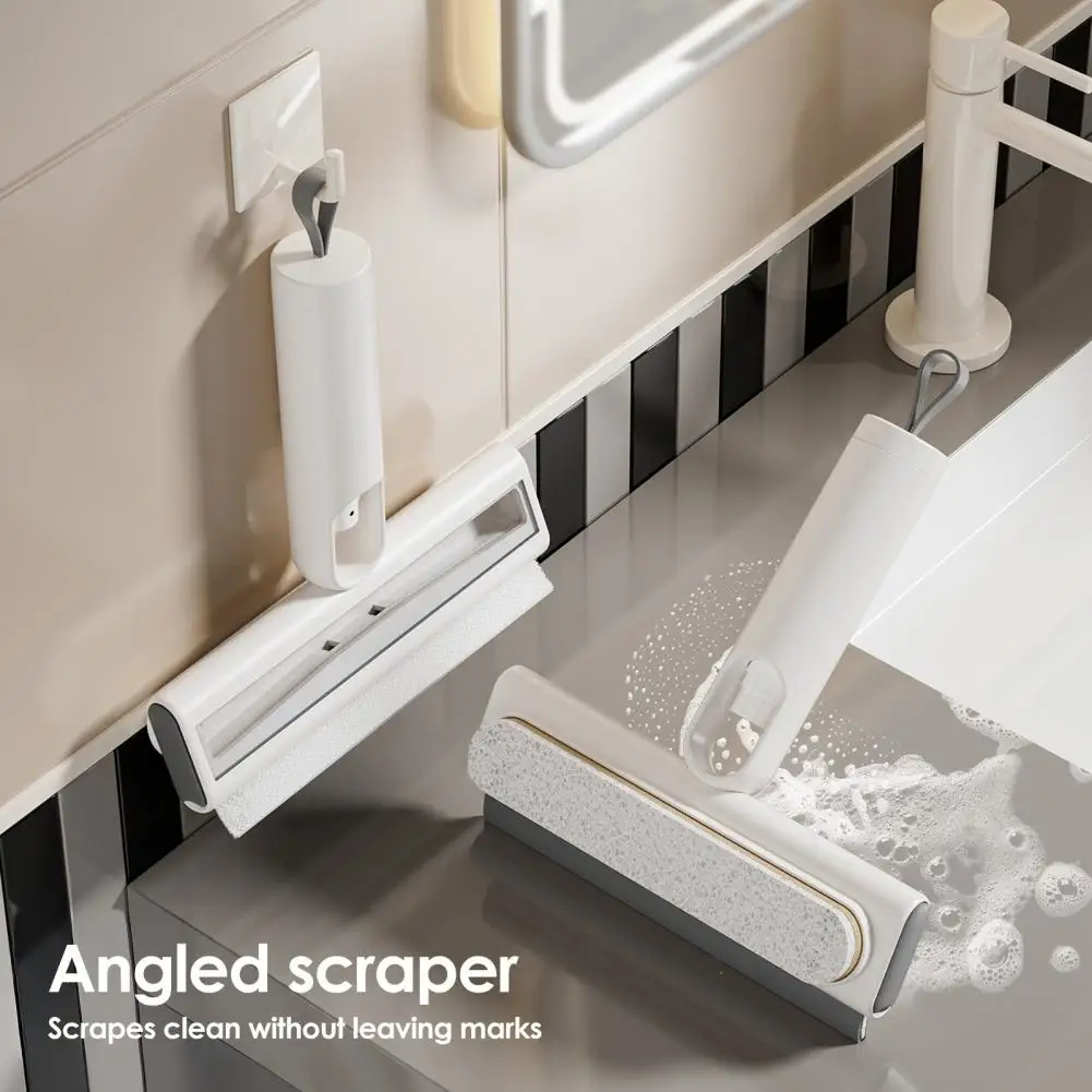 Scraper Brush Windows Glass Screens Bevel Scraping Strip Dust Removal Portable Cleaning Brush Multi-Functional Cleaning Tool