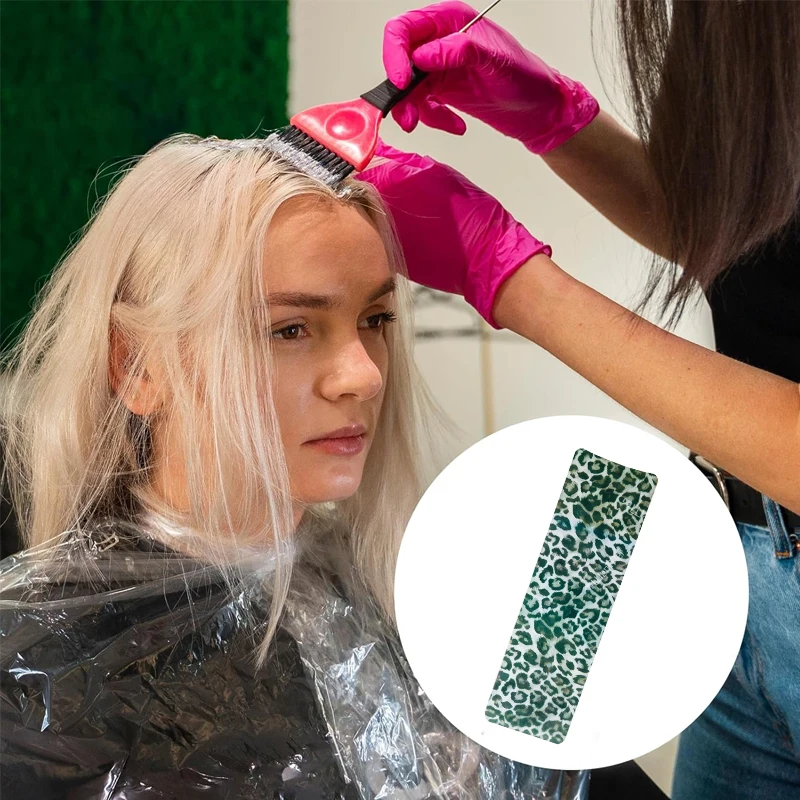 WANMEI Leopard Balayage Hair Dye Kit Long and Short Foil Board for Highlight,Hair Salon Supplies, for Hairstylist Accessories