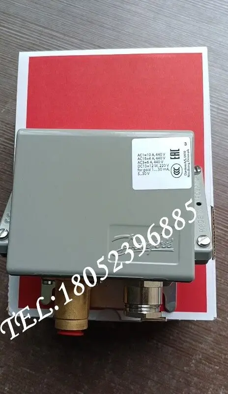 2025 Interruptor de pressão Danfoss KPS37 060-310166/310666 Controlador de pressão Danfoss genuíno