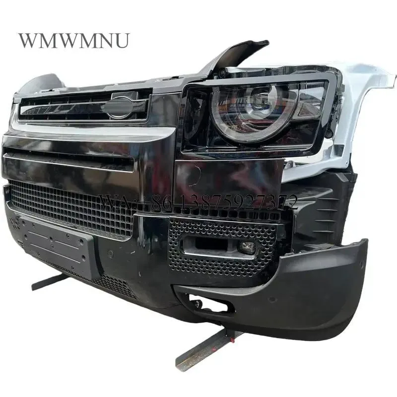 Wmwmnu OEM Original Front Bumper Assembly for Defender 2020-2025 Auto Body Kit With Headlights and Radiator
