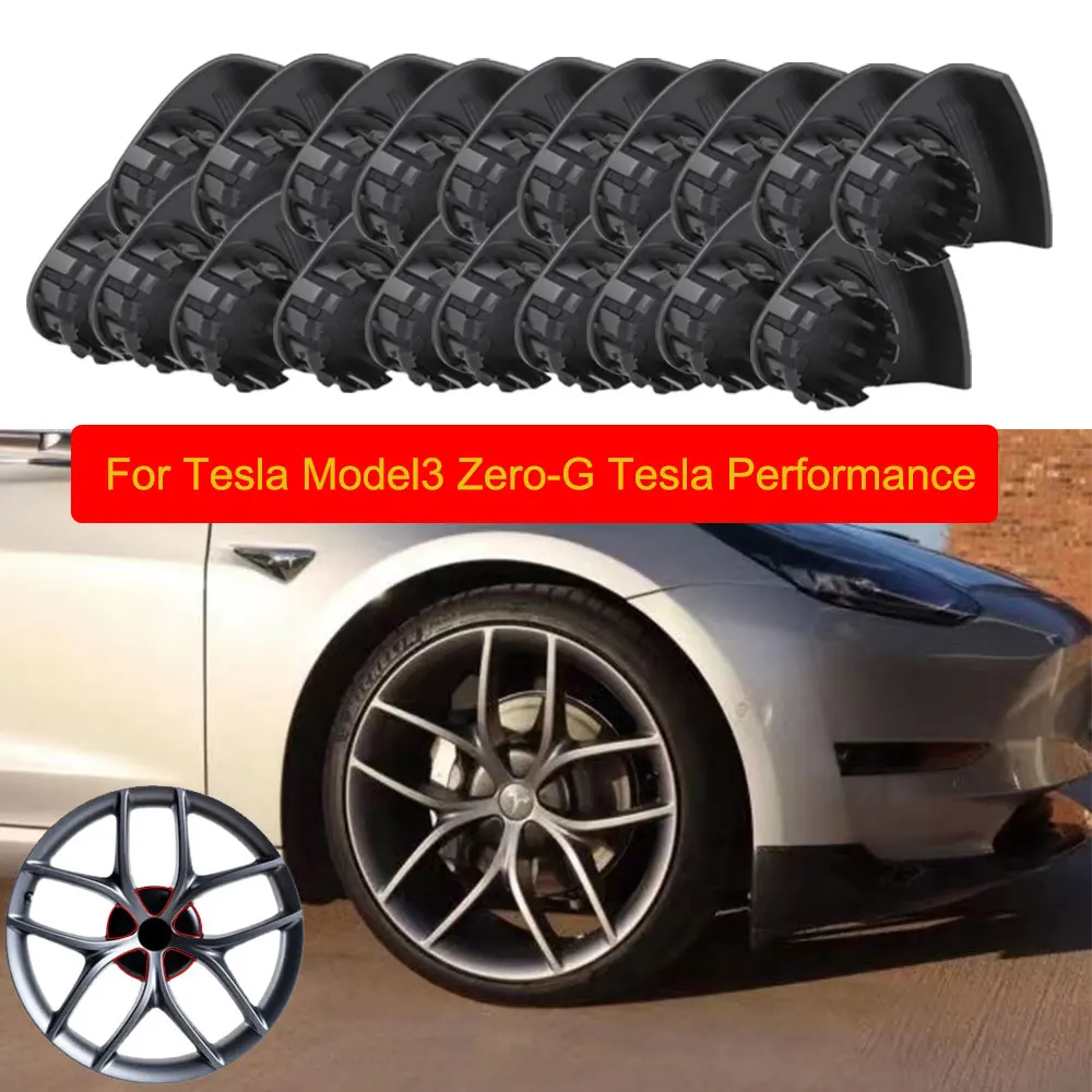 

For Tesla Model3 Zero-G Tesla Performance Car Wheel Nut Protection Caps Anti-Rust Screw Covers Tyre Nut Bolt Exterior Decoration