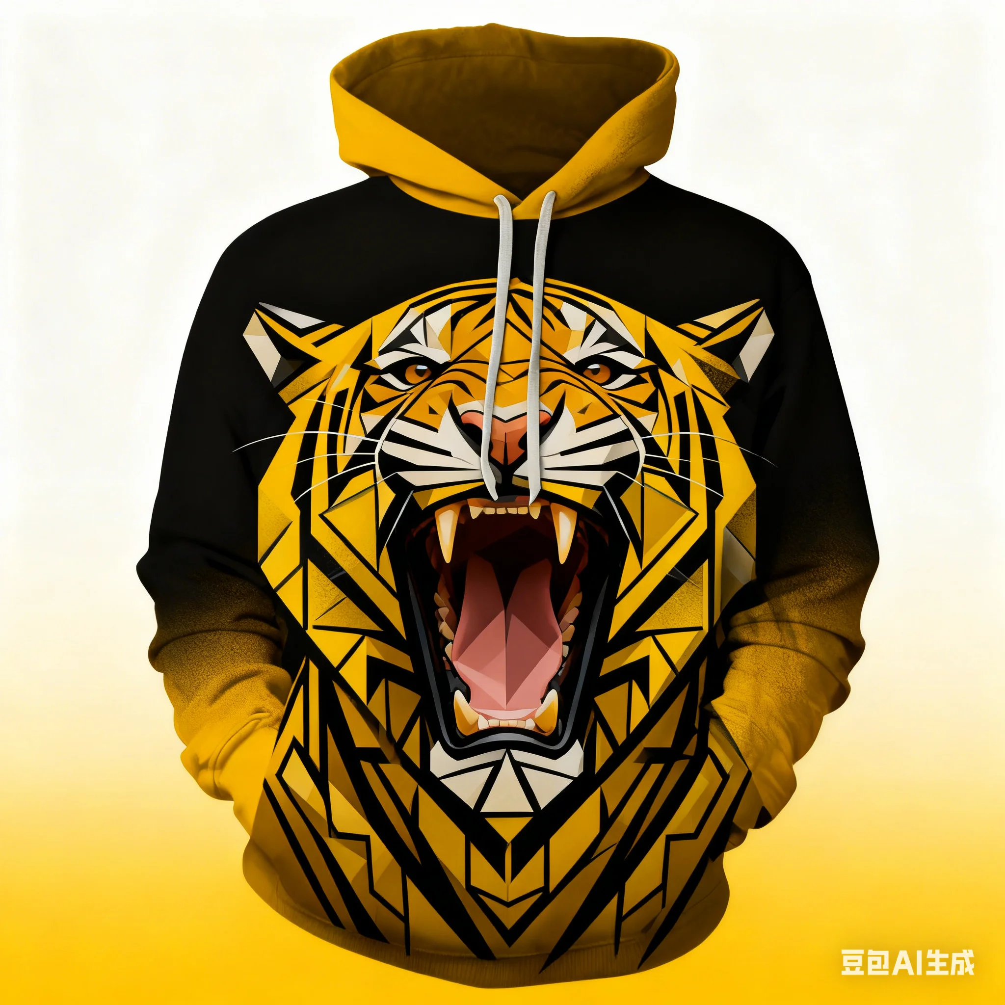 

Funny 3D Tiger Print Men's Hoodies Autumn Winter Comfortable Loose Sweatshirts Street Trend y2k Clothes Fashion Casual Pullover