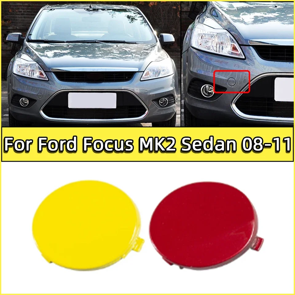 

Car Accessories Front Bumper Towing Hook Cover Lid For Ford Focus II MK2 2008 2009 2010 2011 Sedan Saloon 8M5117A989AB 1521645