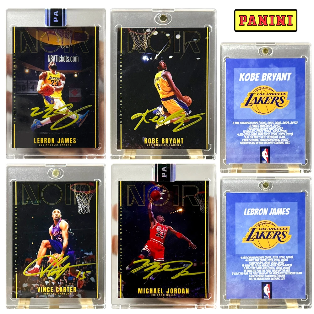 

PANINI James Kobe Vince Carter Jordan DIY Коллекционная карточка кирпич Slam the moment подпись самодельный баскетбольный подарок на день рождения