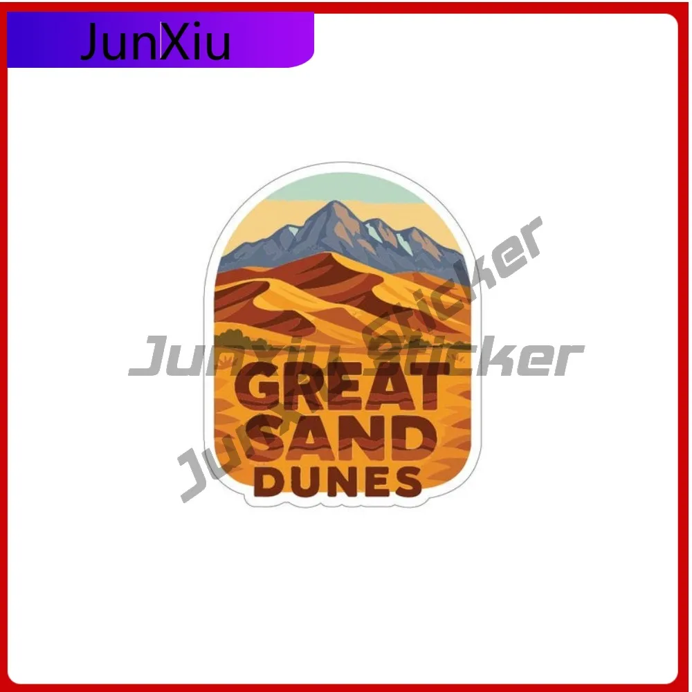 

Great Sand Dunes National Park Waterproof Decal Scratch-proof Accessories Us National Parks Series Sticker V125 Motorcycle Stick
