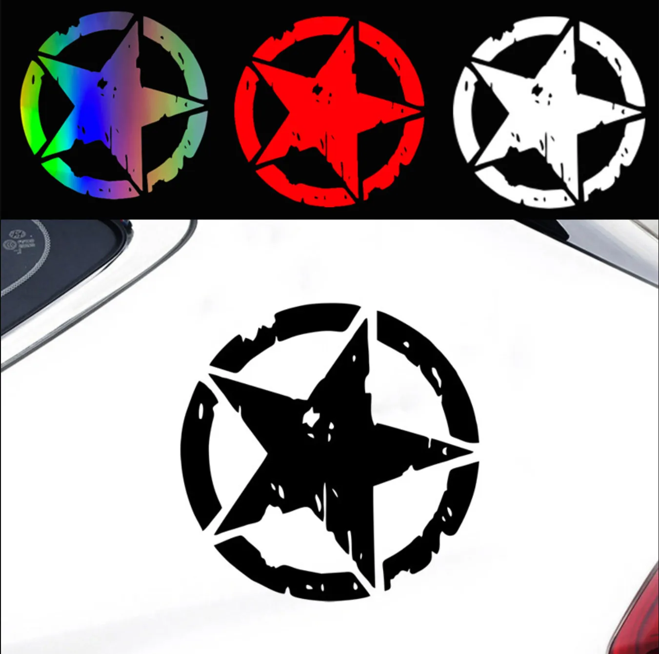 

12 см x 12 см наклейки для автомобиля звезды графические наклейки для мотоциклов виниловые украшения для стайлинга автомобилей самоклеющиеся