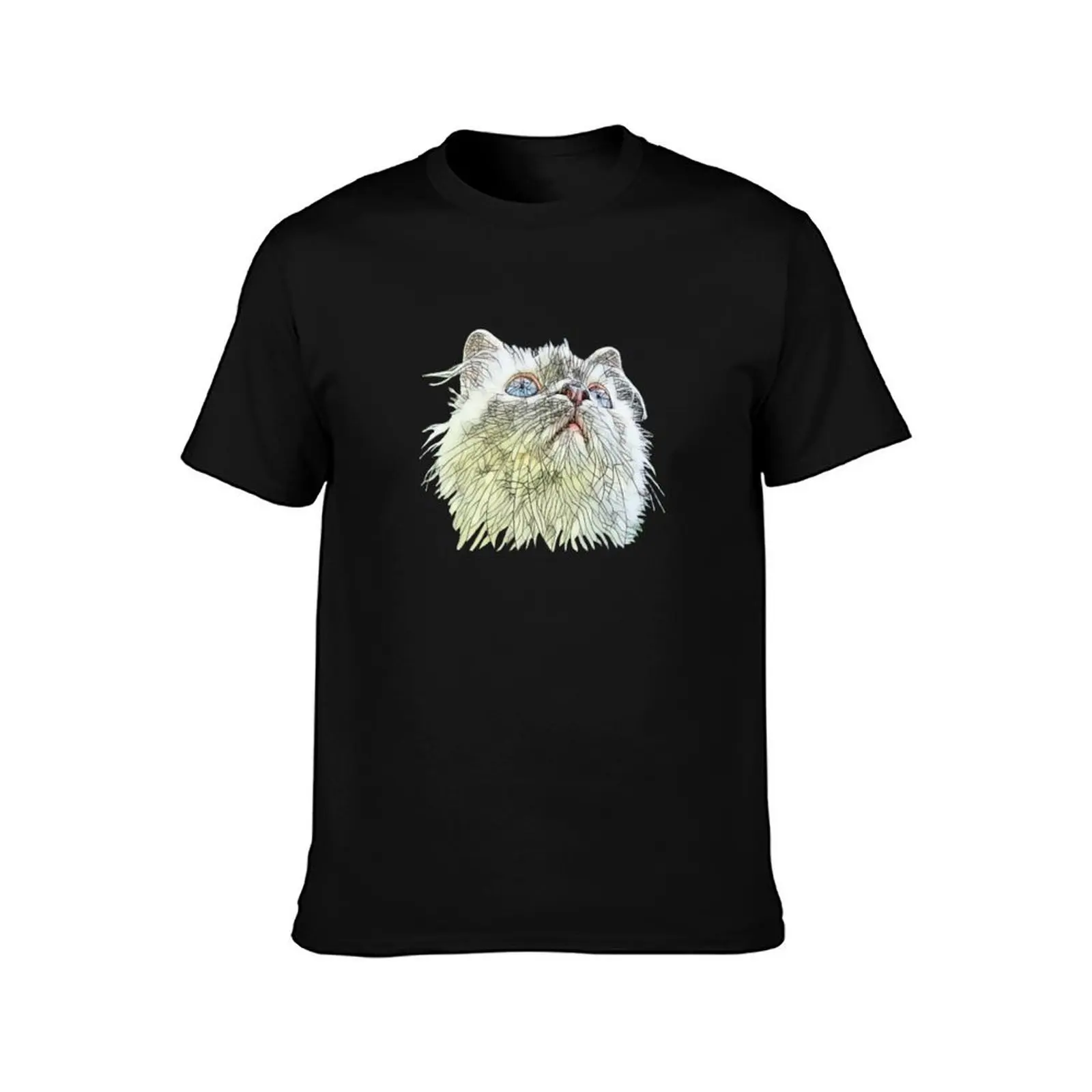 Ragdoll Mom Gift - Ragdoll Cat Owners T-Shirt Stretch Fabric Comfort T-Shirt