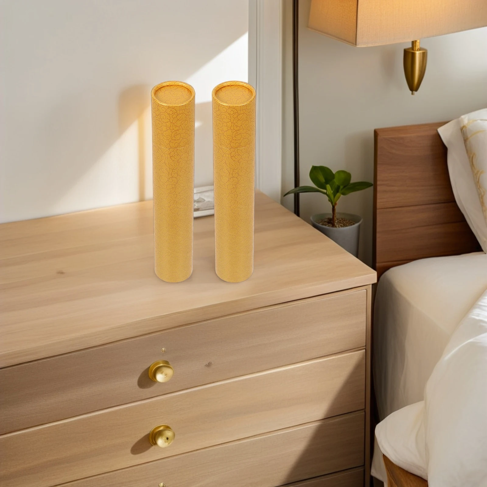 

3Pcs Elegant Incense Sticks Container Paper Tube Holder Portable Ventilation Design Home Zen Decor Storage Sticks Holder