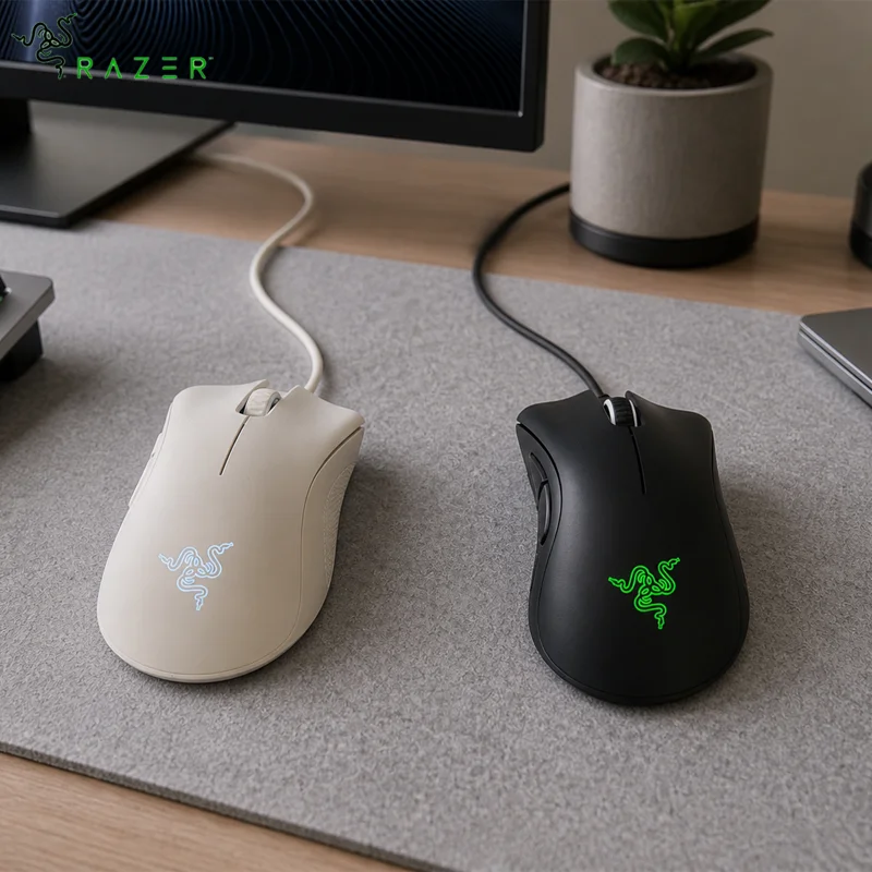 Ratón Razer Viper Edición Estándar - Ratón para Juegos con Cable de 6400 DPI con 5 Botones Independientes - Adecuado para Jugadores de Portátiles
