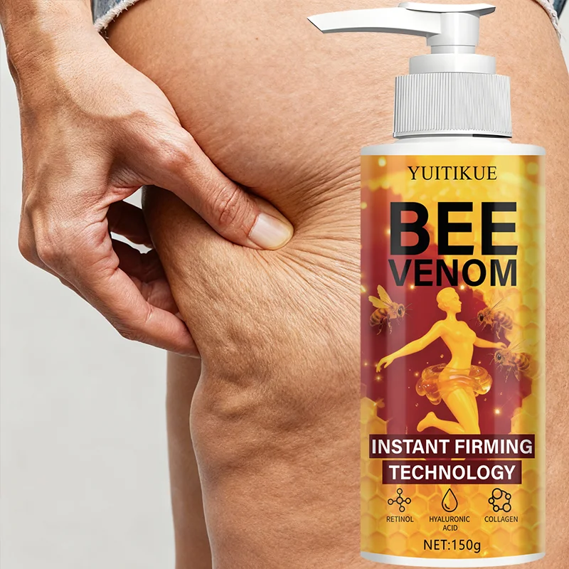 150g Bee Venom Firming Body Lotion Retinol Collagen Hydrating Moisturizing Full Body Skin Tightening Care