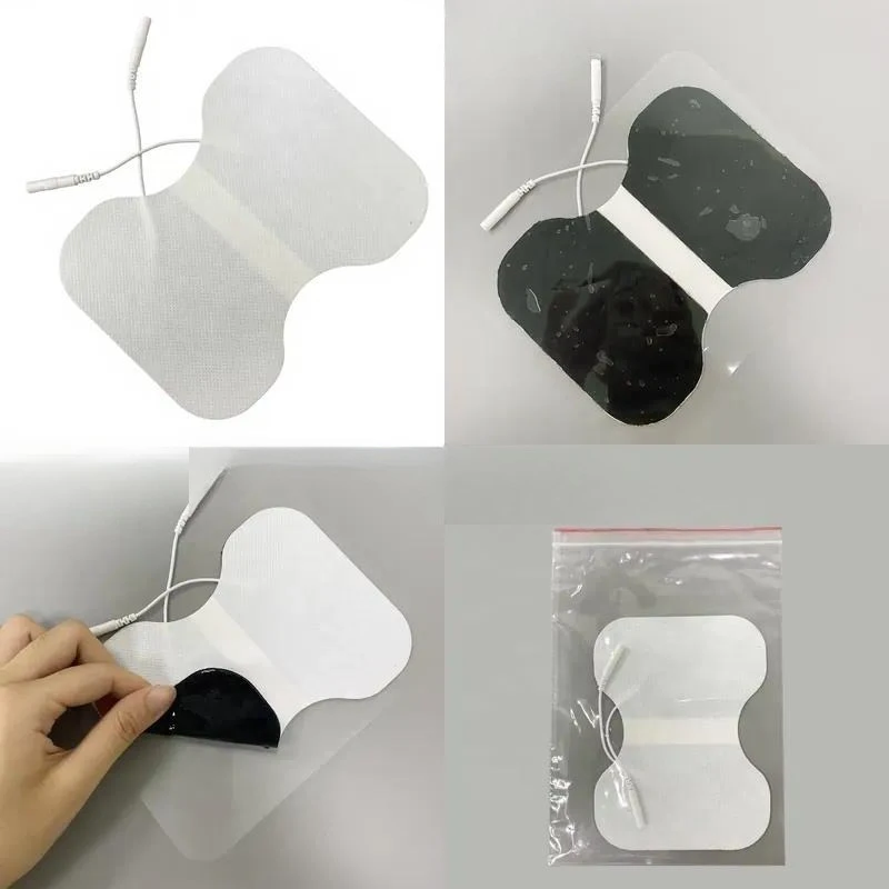 for Tens 7000 Digital Custom Logo Medical Ems Electrode Pads for Back Pain Electric Therapy Massager Replacement