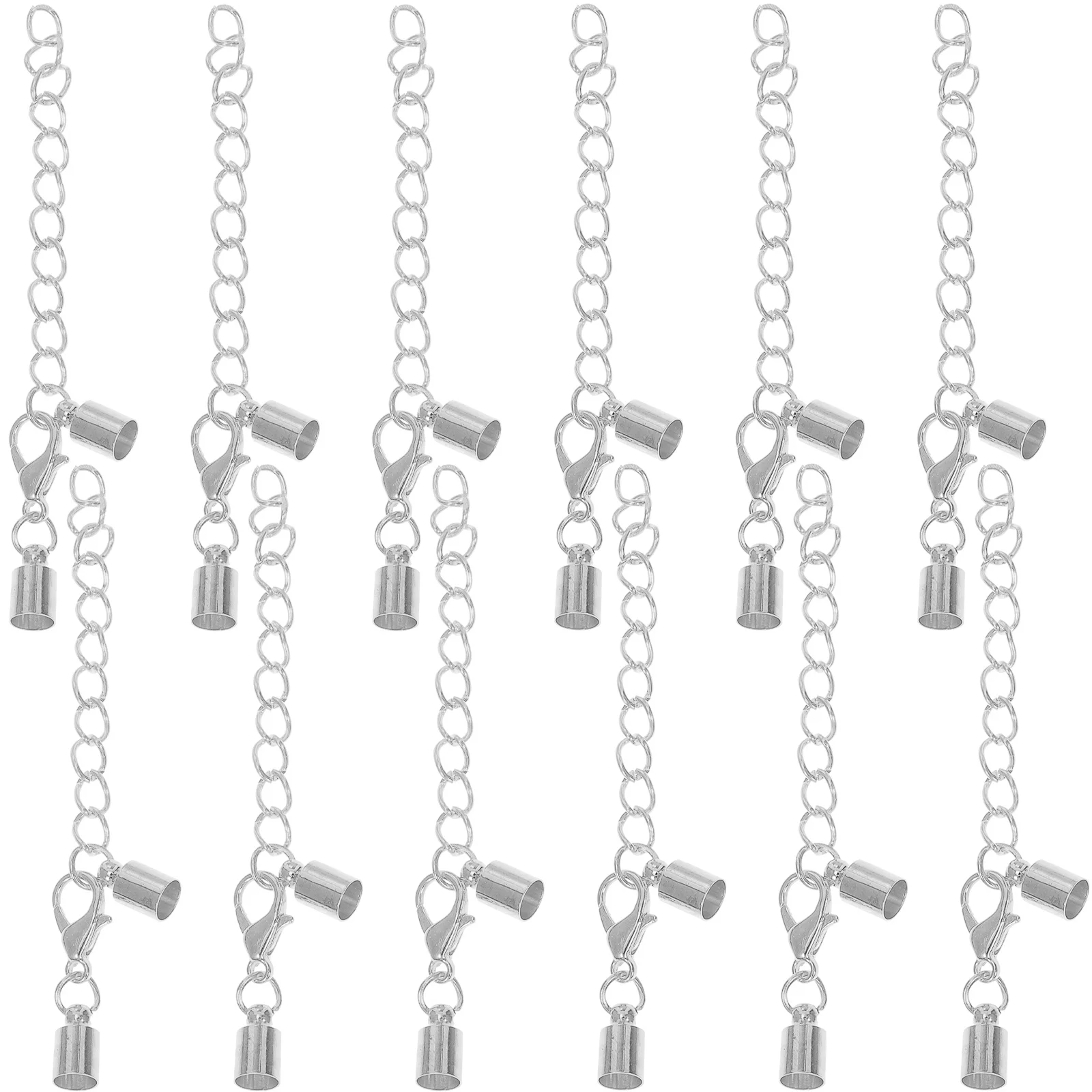 20 Pezzi di Chiusure a Moschettone per Gioielli Fai-da-Te, Fibbie per Collane, Bracciali, Portachiavi, Materiali per Creazioni Artigianali