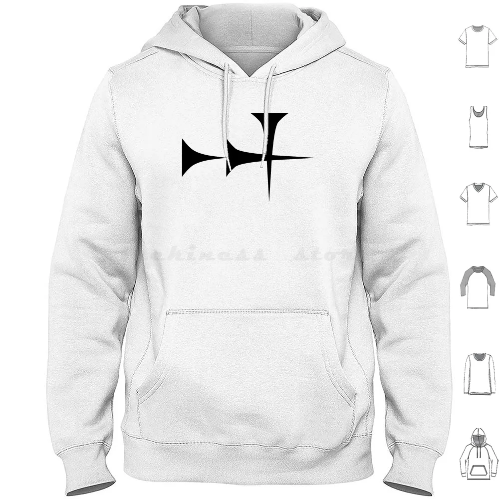 Ilu , God In Cuneiform Text , ( Black ) Hoodies Long Sleeve Akkad Akkadian Annunaki Anshar Anu Anunaki Anunnaki Aram